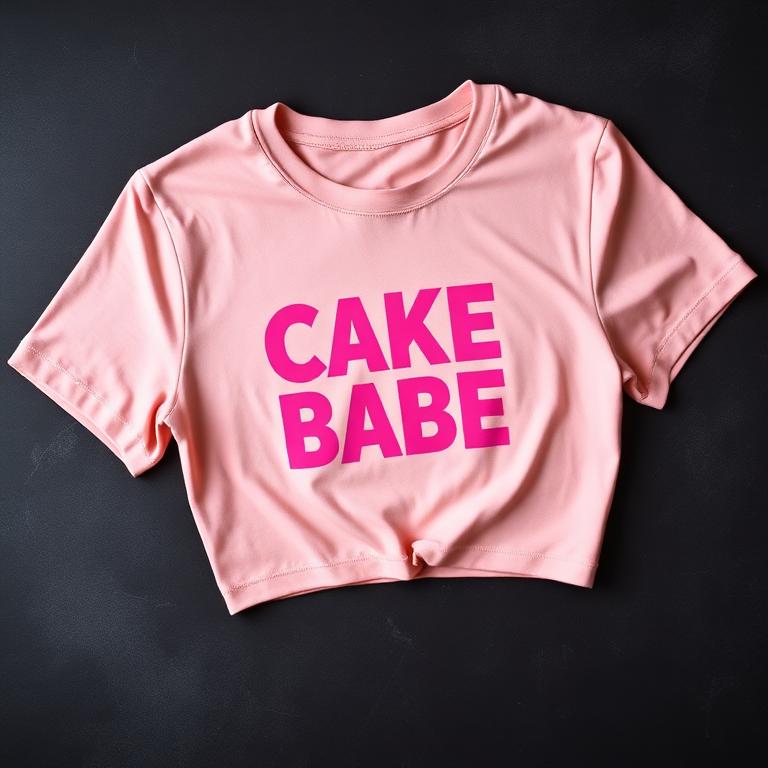 Caked Babe Crop Tee